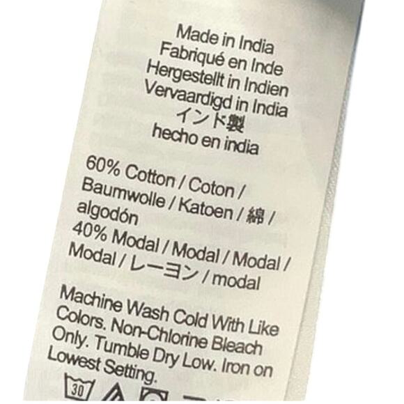 J.Crew Black, Red, White Plaid, Tie-Back, Long Sleeve Blouse Size Medium - Picture 4 of 4